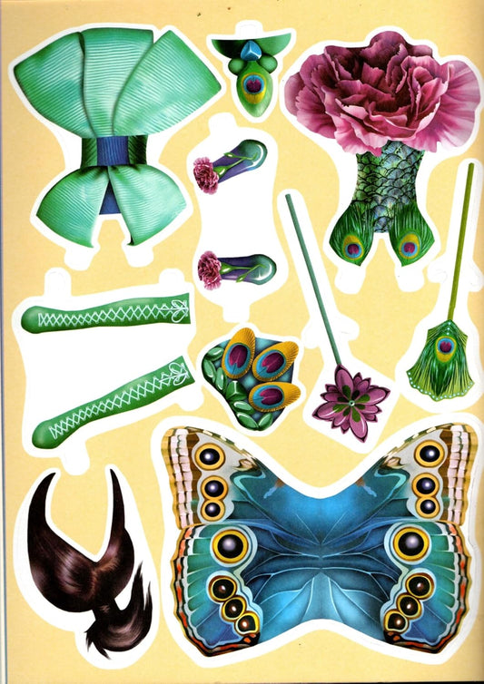 Dress Up Girls Paper Dolls - Enchanted Fairy