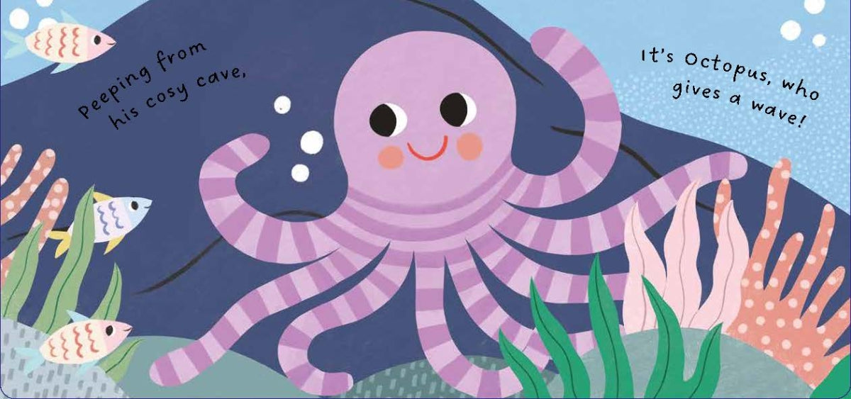 Splashy Ocean – interior spread 1