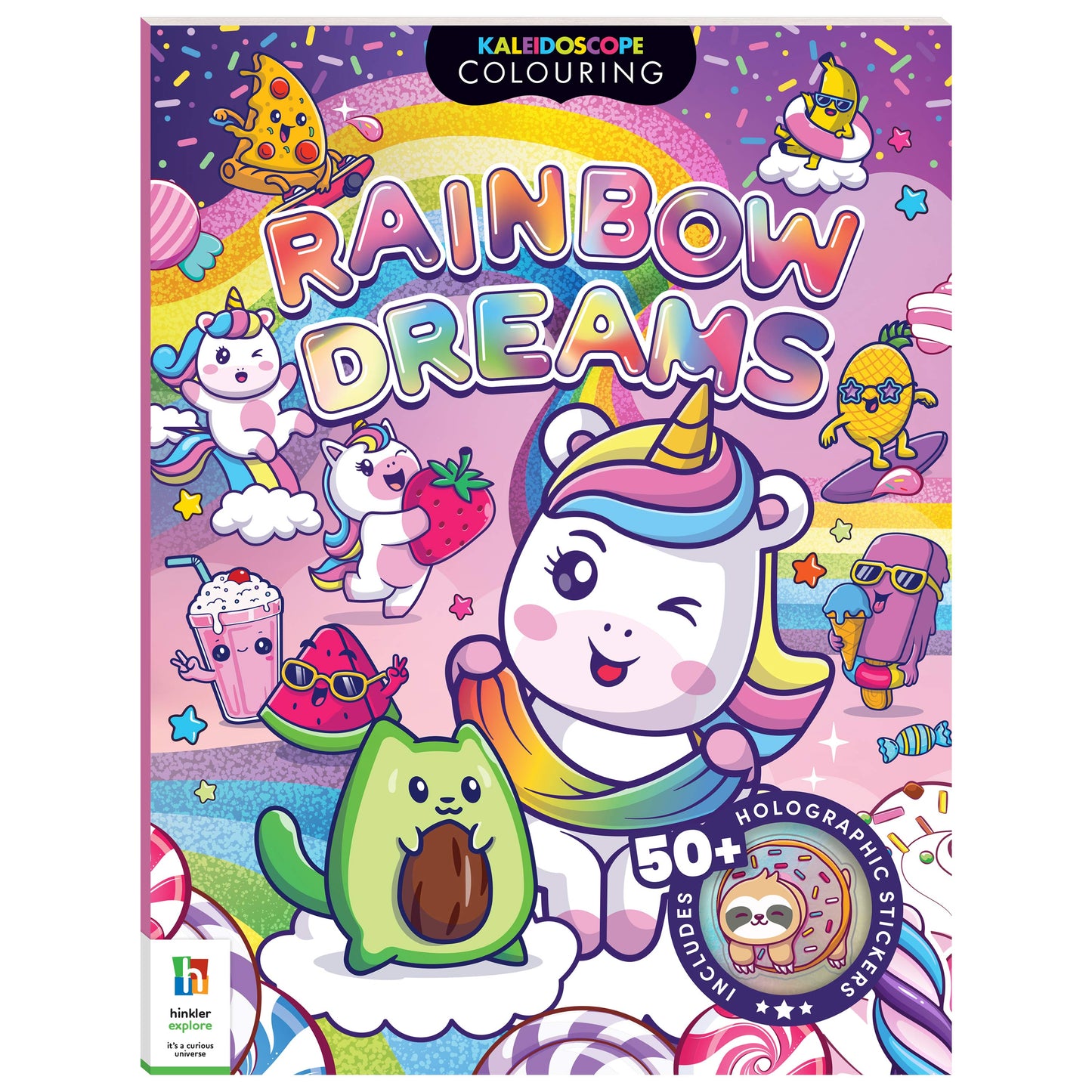 Kaleidoscope Colouring Rainbow Dreams