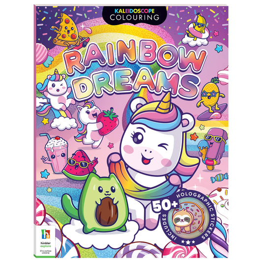 Kaleidoscope Colouring Rainbow Dreams