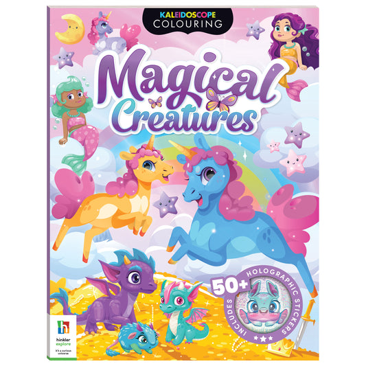 Kaleidoscope Colouring Magical Creatures