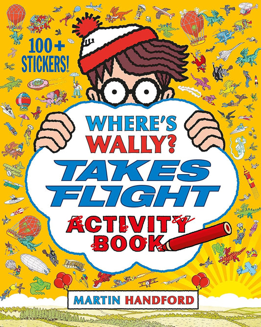 Where's Wally? Takes Flight – search-and-find activity book