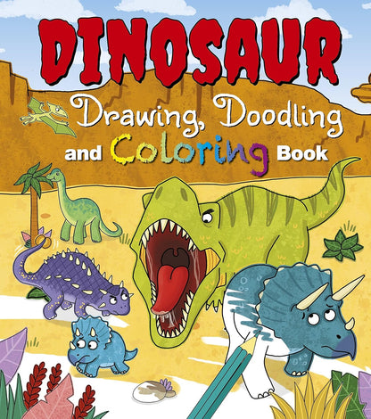 Dinosaur Drawing and Doodling Book