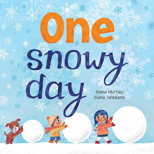 One Snowy Day – picture book cover