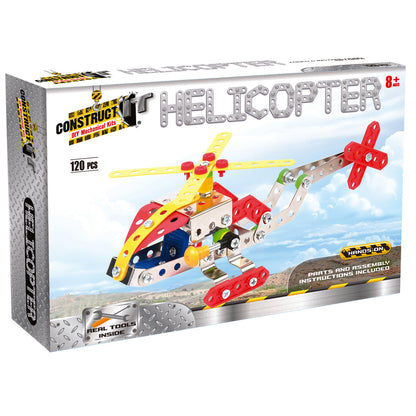 Helicopter - buildable construction toy for early learning centres ages 5+