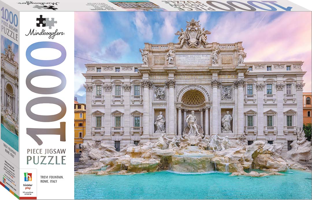 1000pc Jigsaw Puzzle Trevi Fountain, Italy