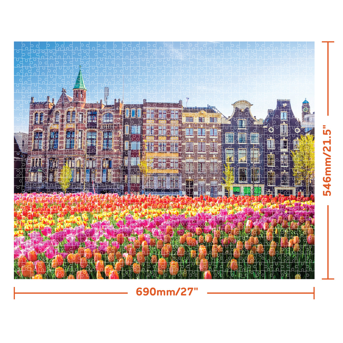 1000pc Jigsaw Puzzle Amsterdam, Netherlands