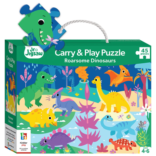 Junior Jigsaw: Roarsome Dinosaurs 45pc Puzzle