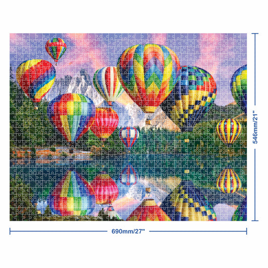 1000pc Jigsaw Puzzle Balloon Festival