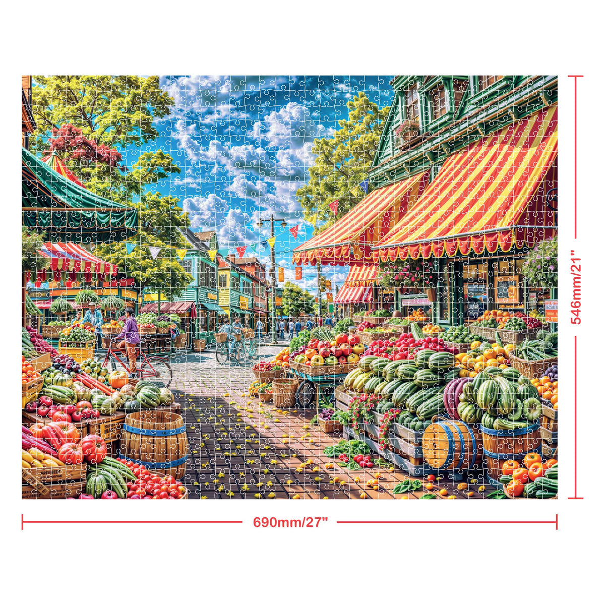 1000pc Jigsaw Puzzle Farmer's Market