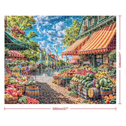 1000pc Jigsaw Puzzle Farmer's Market
