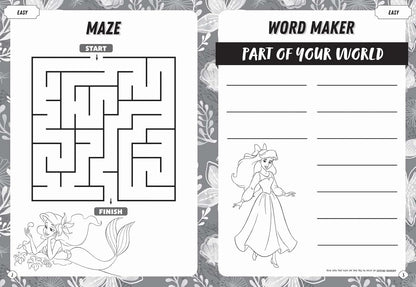 The Little Mermaid: Mega Puzzle Fun – interior page 1