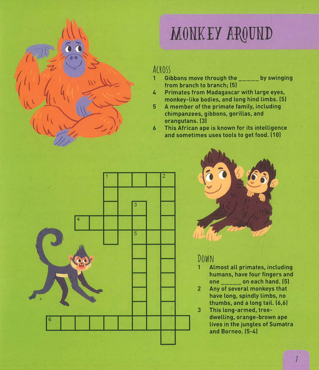 The Kids Book of Crosswords