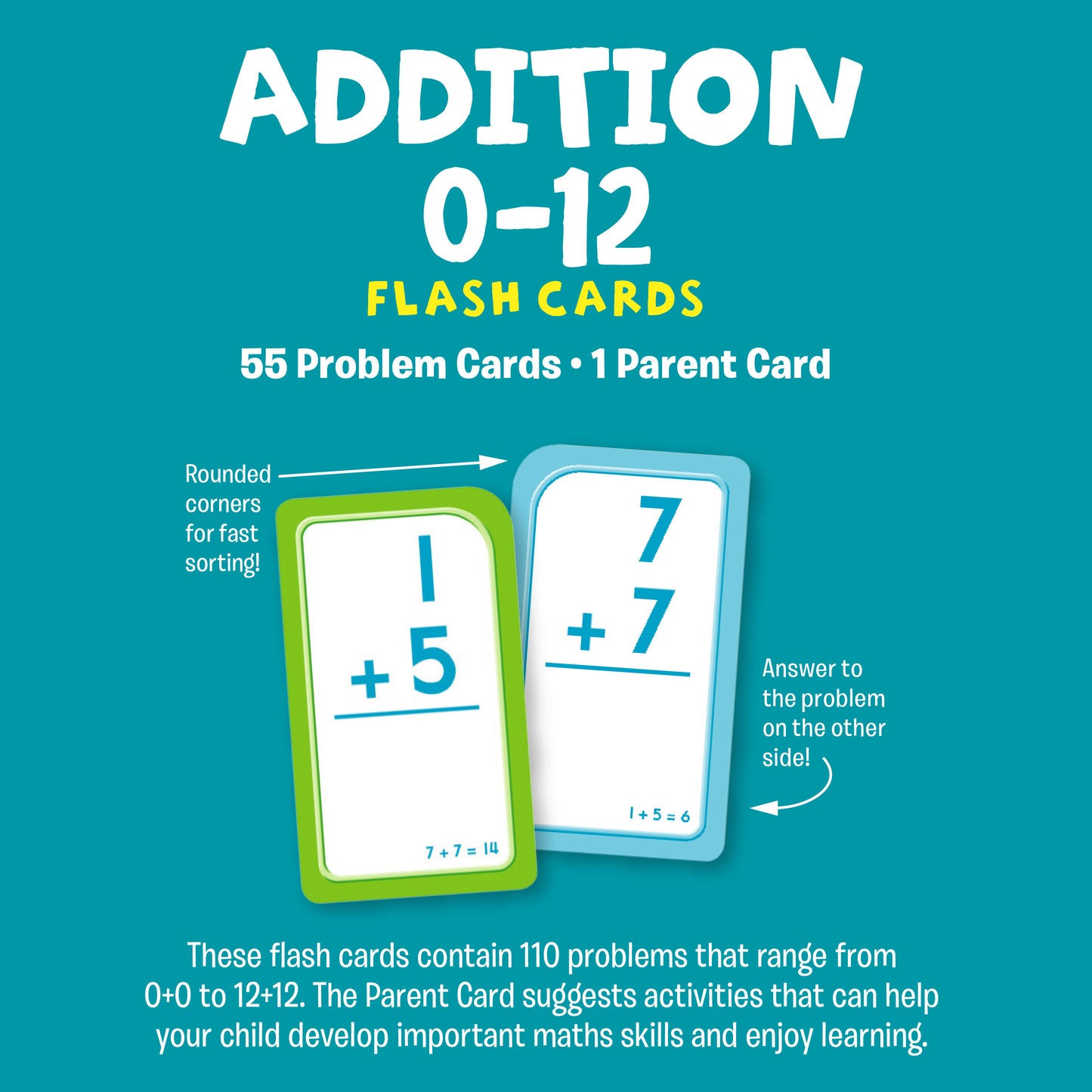 School Zone Flash Cards Addition 0-12