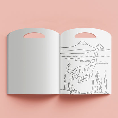 Awesome Dinosaurs Colouring Book