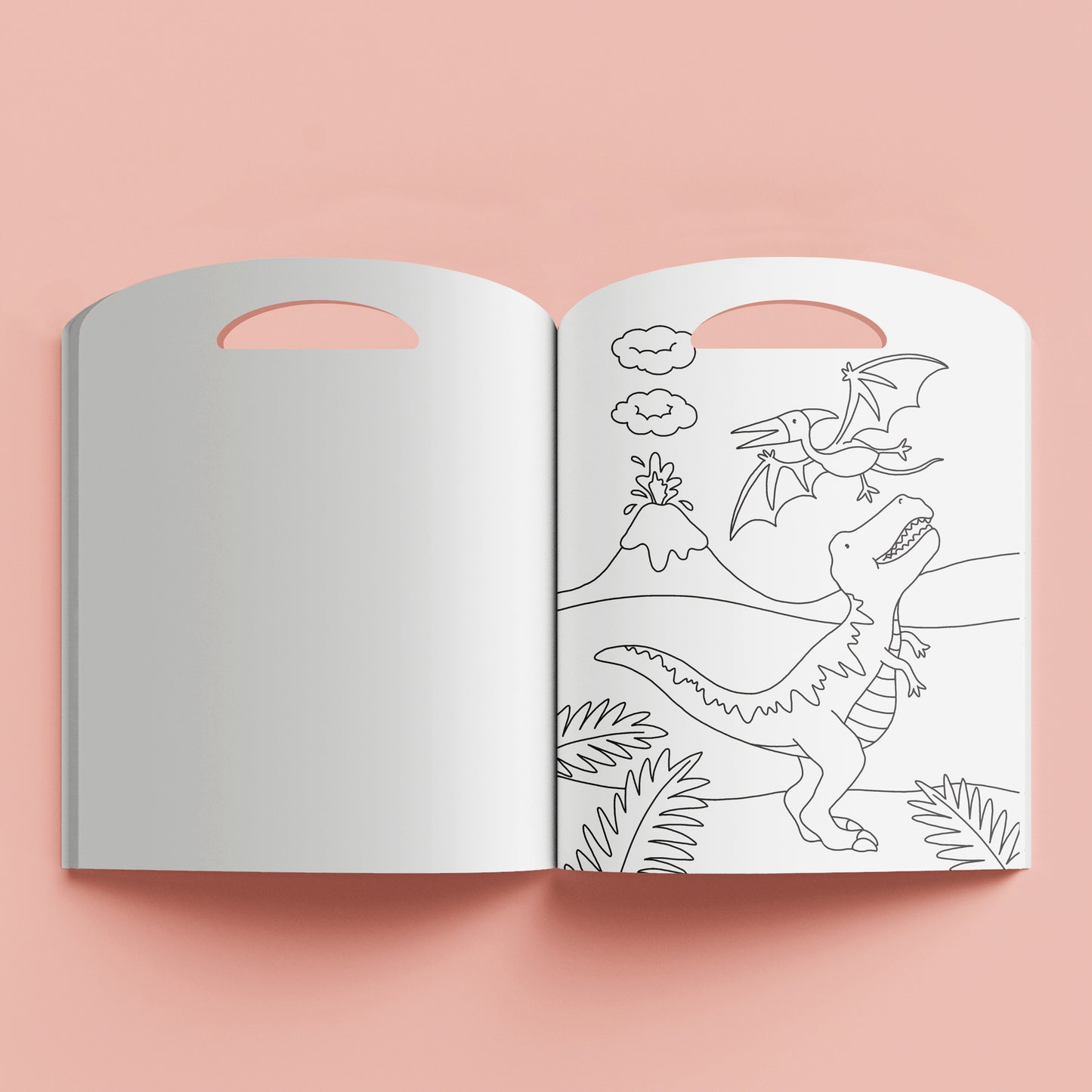 Awesome Dinosaurs Colouring Book