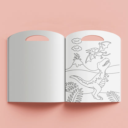 Awesome Dinosaurs Colouring Book
