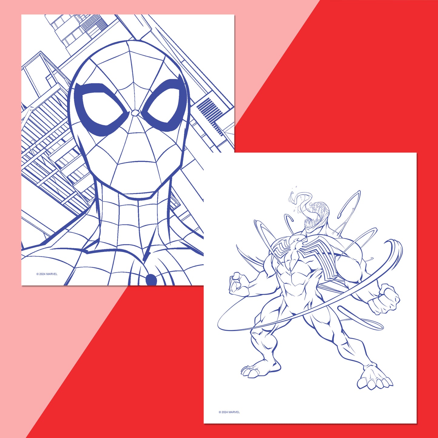 Colour Me Magnets: Spider-Man