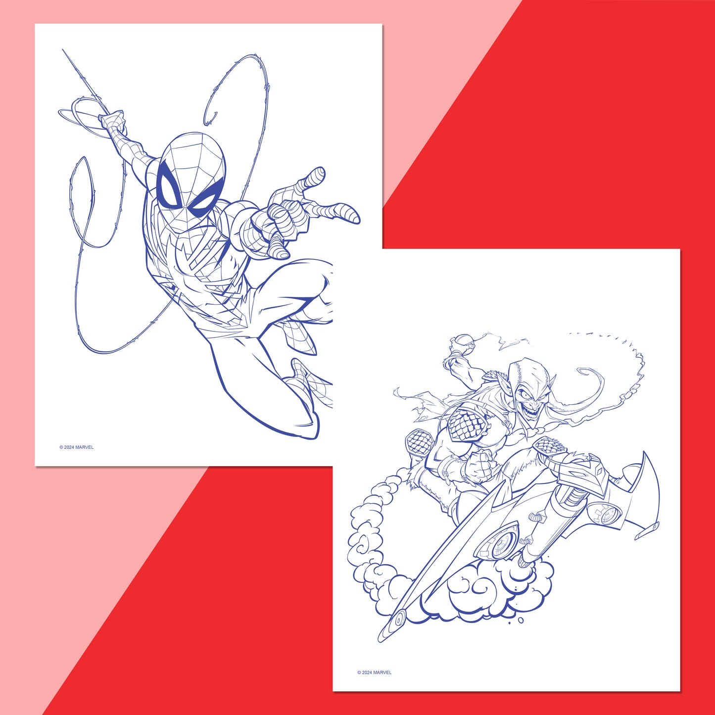 Colour Me Magnets: Spider-Man