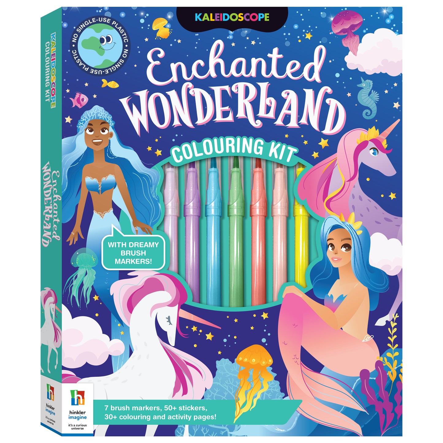 Kaleidoscope Colouring Kit: Enchanted Wonderland