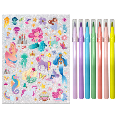Kaleidoscope Colouring Kit: Enchanted Wonderland