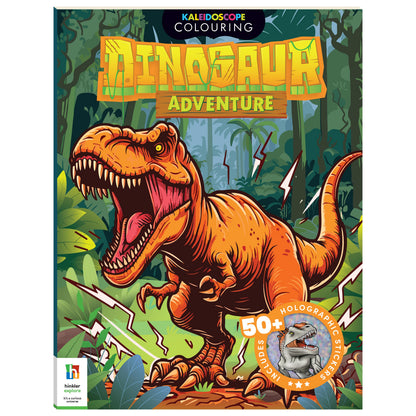 Kaleidoscope Sticker Colouring Dinosaur Adventure