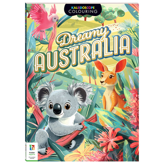 Kaleidoscope Dreamy Australia Colouring Book
