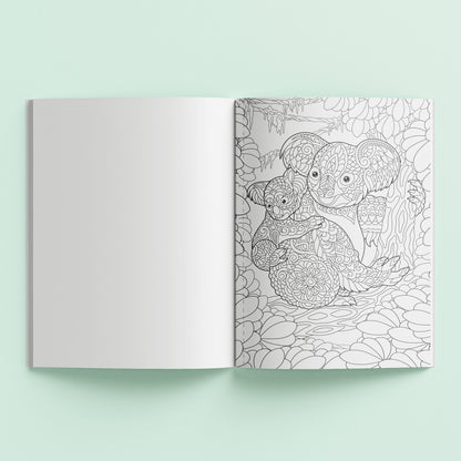 Kaleidoscope Dreamy Australia Colouring Book