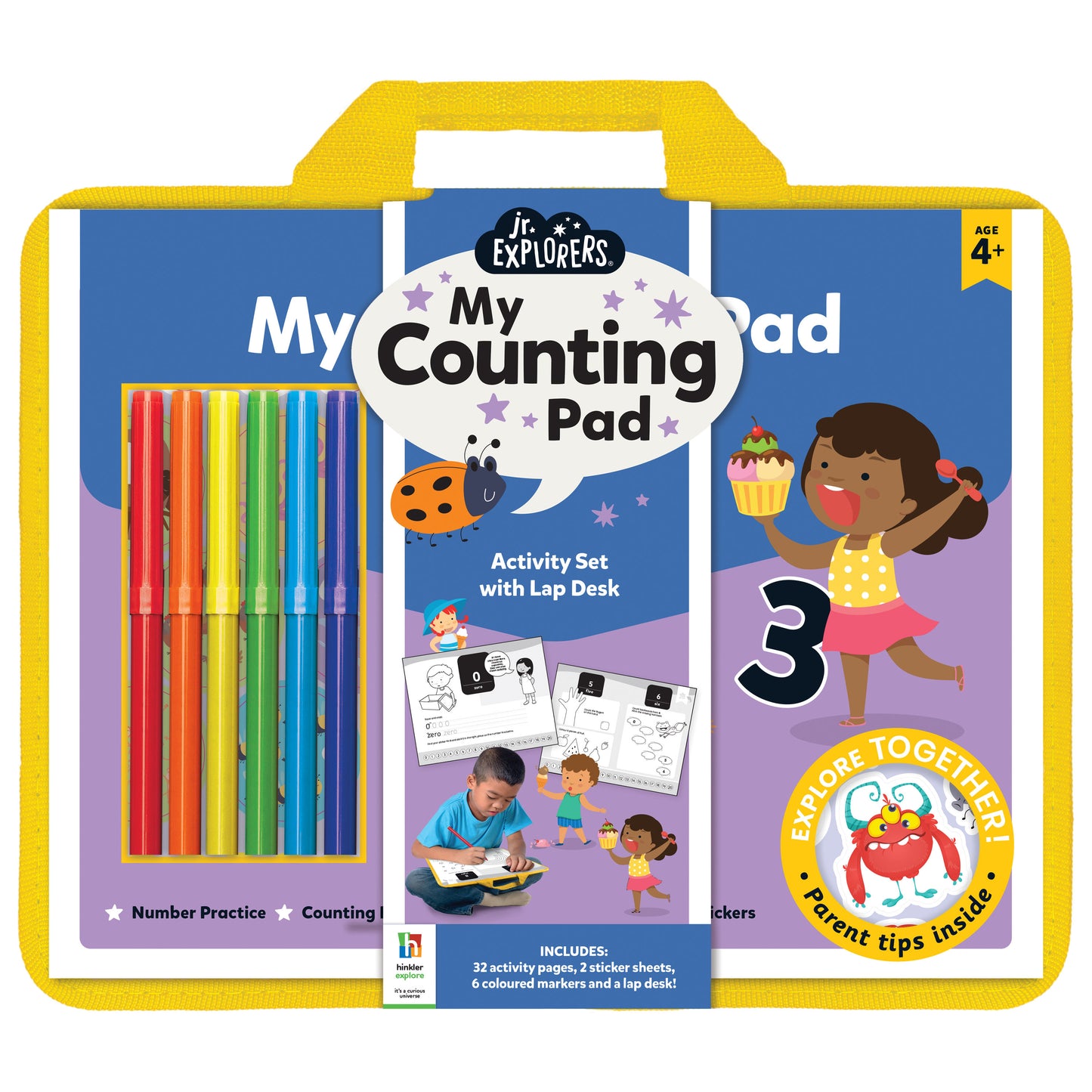 Junior Explorers Maths Activity Set Lap Desk