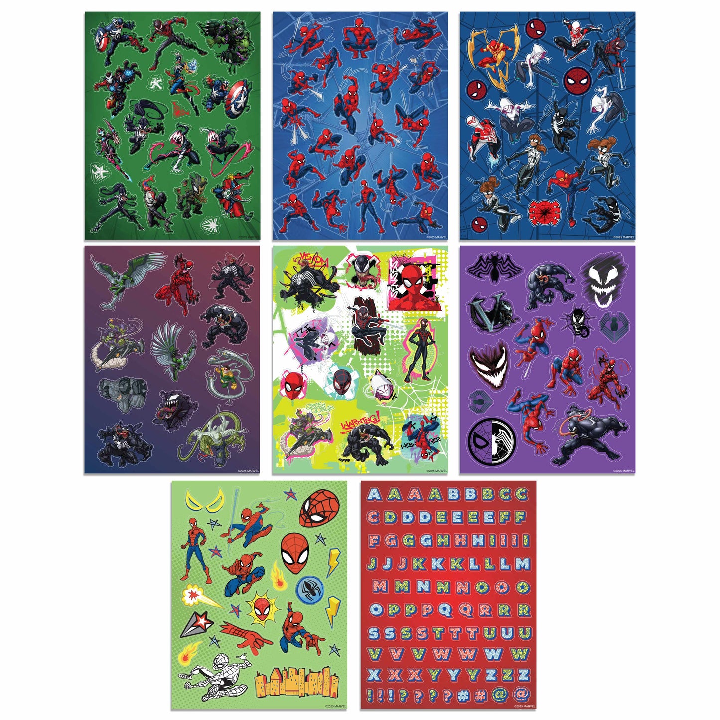 Kaleidoscope Sticker Bomb - Spider-Man