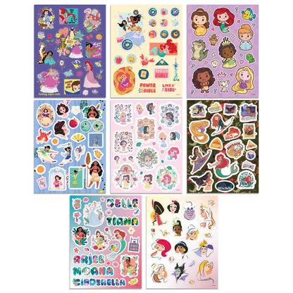 Kaleidoscope Sticker Bomb - Disney Princess