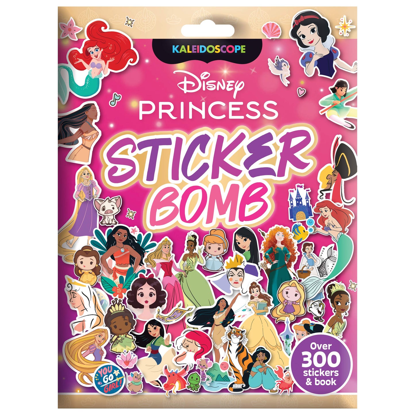 Kaleidoscope Sticker Bomb - Disney Princess