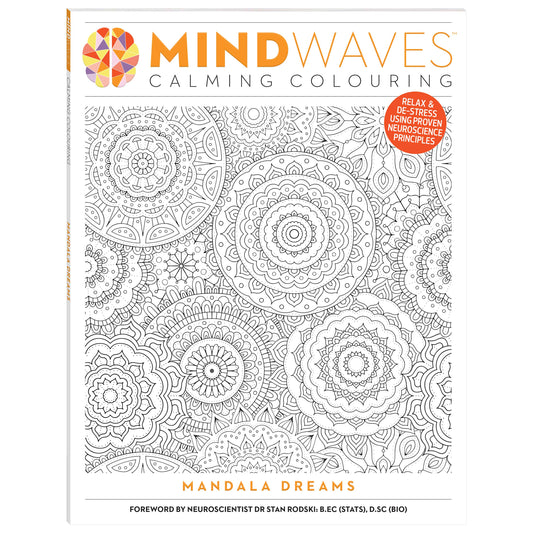 Mindwaves Calming Colouring Mandala Dreams Colouring Book