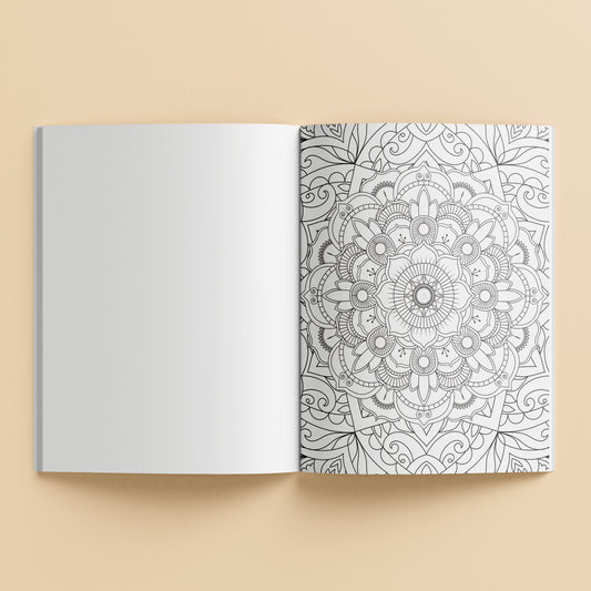 Mindwaves Calming Colouring Mandala Dreams Colouring Book