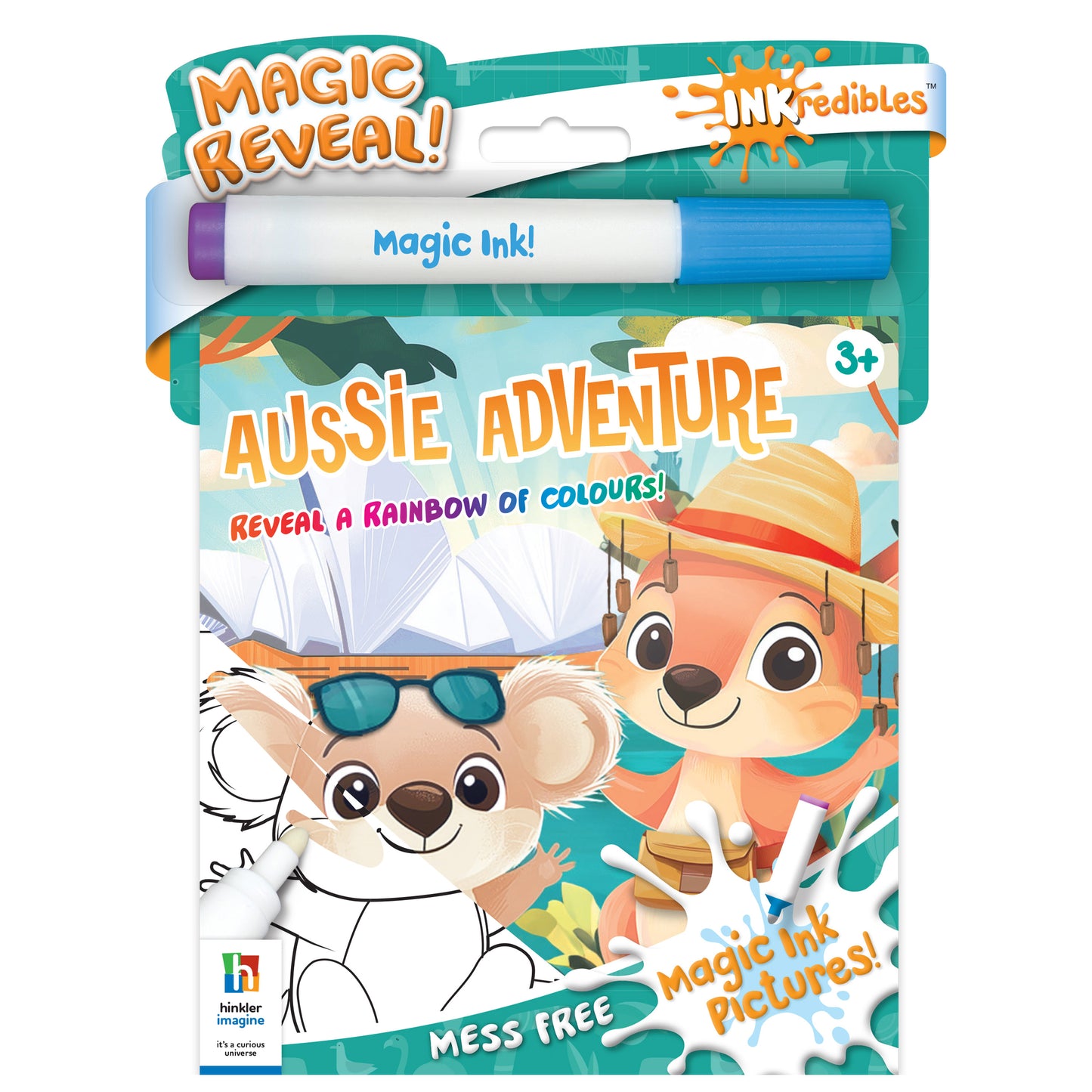 Inkredibles Aussie Adventures Magic Ink