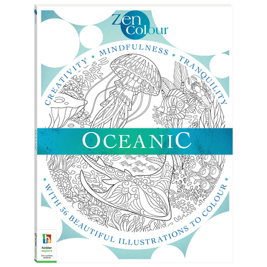 Zen Colour: Oceanic Colouring Book