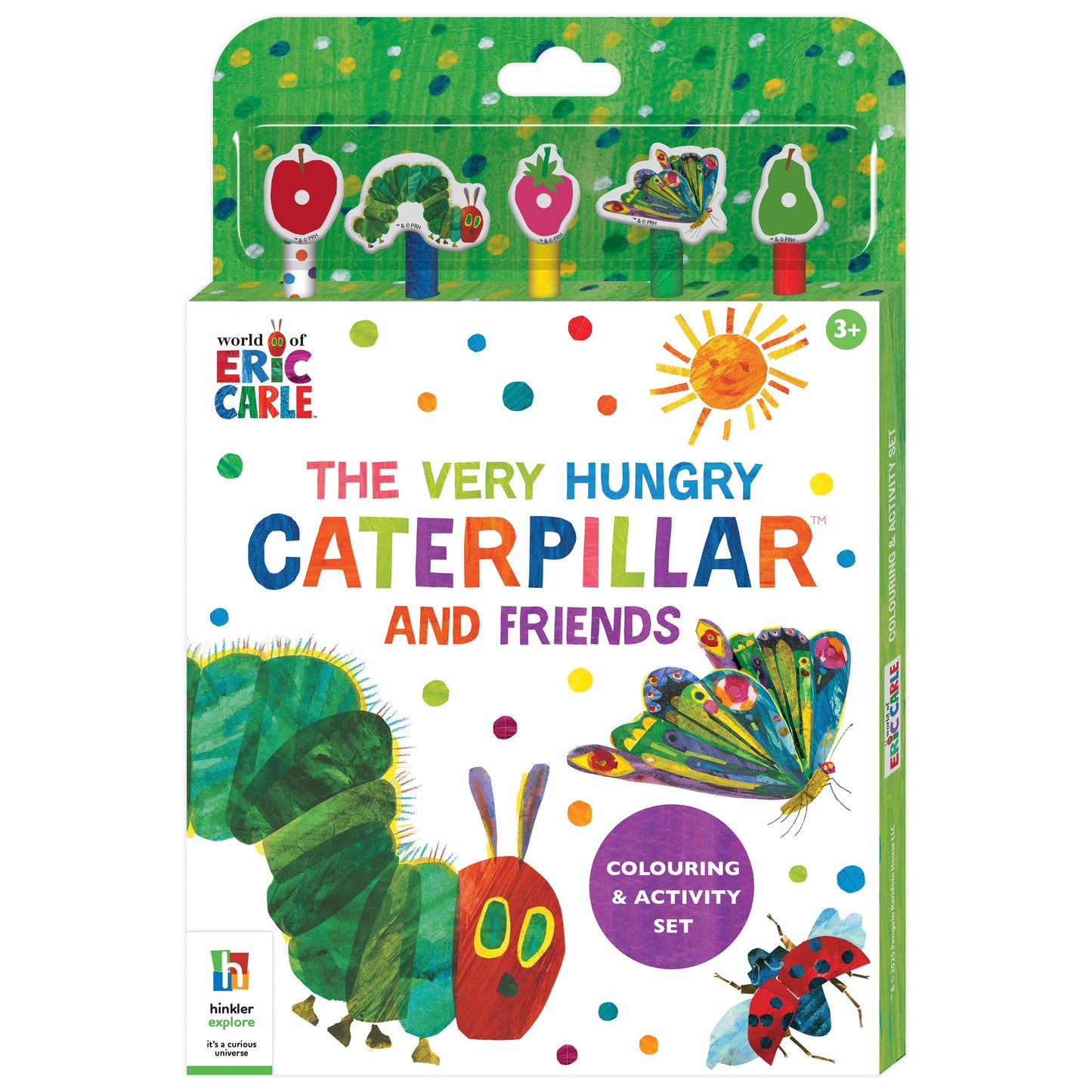 The Very Hungry Caterpillar Colouring Activity Set