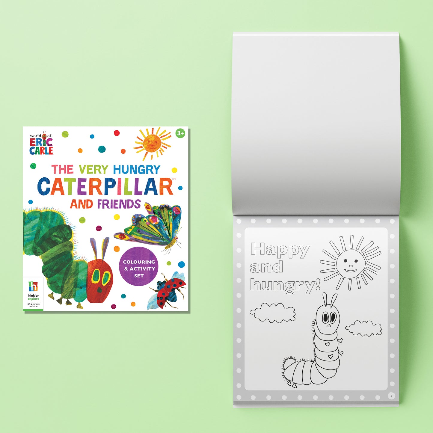 The Very Hungry Caterpillar Colouring Activity Set