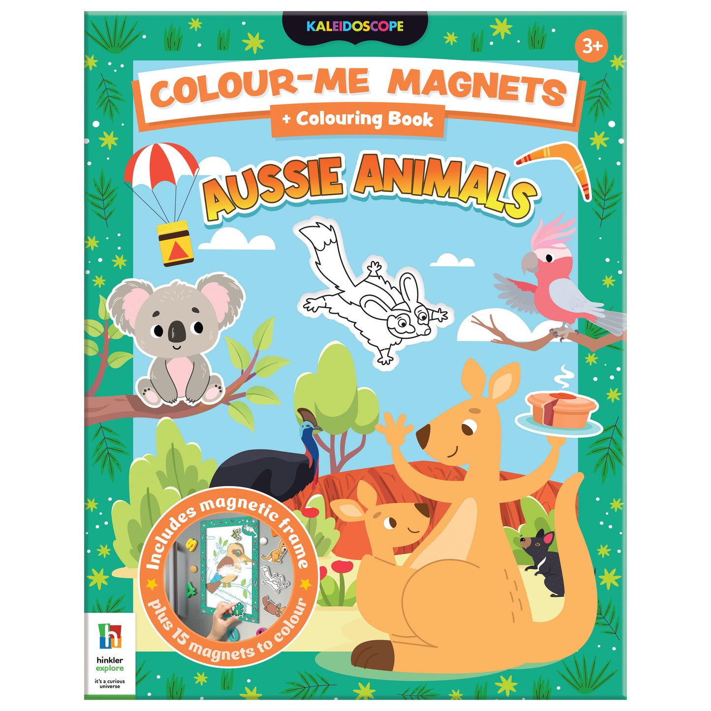 Colour Me Magnets Aussie Animals