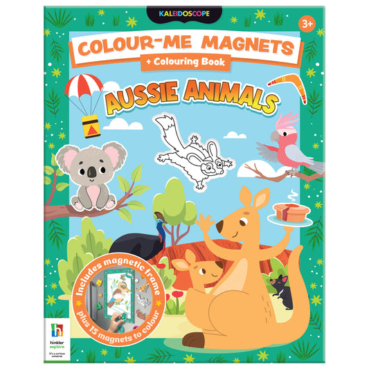 Colour Me Magnets Aussie Animals