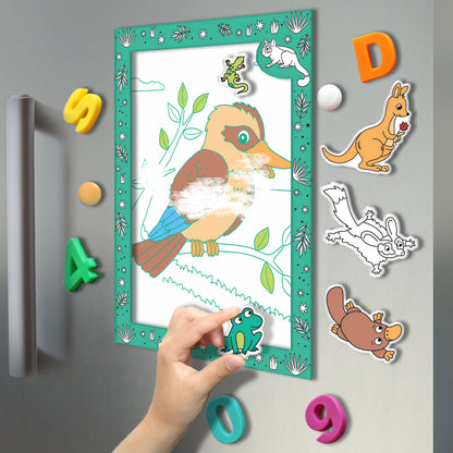 Colour Me Magnets Aussie Animals