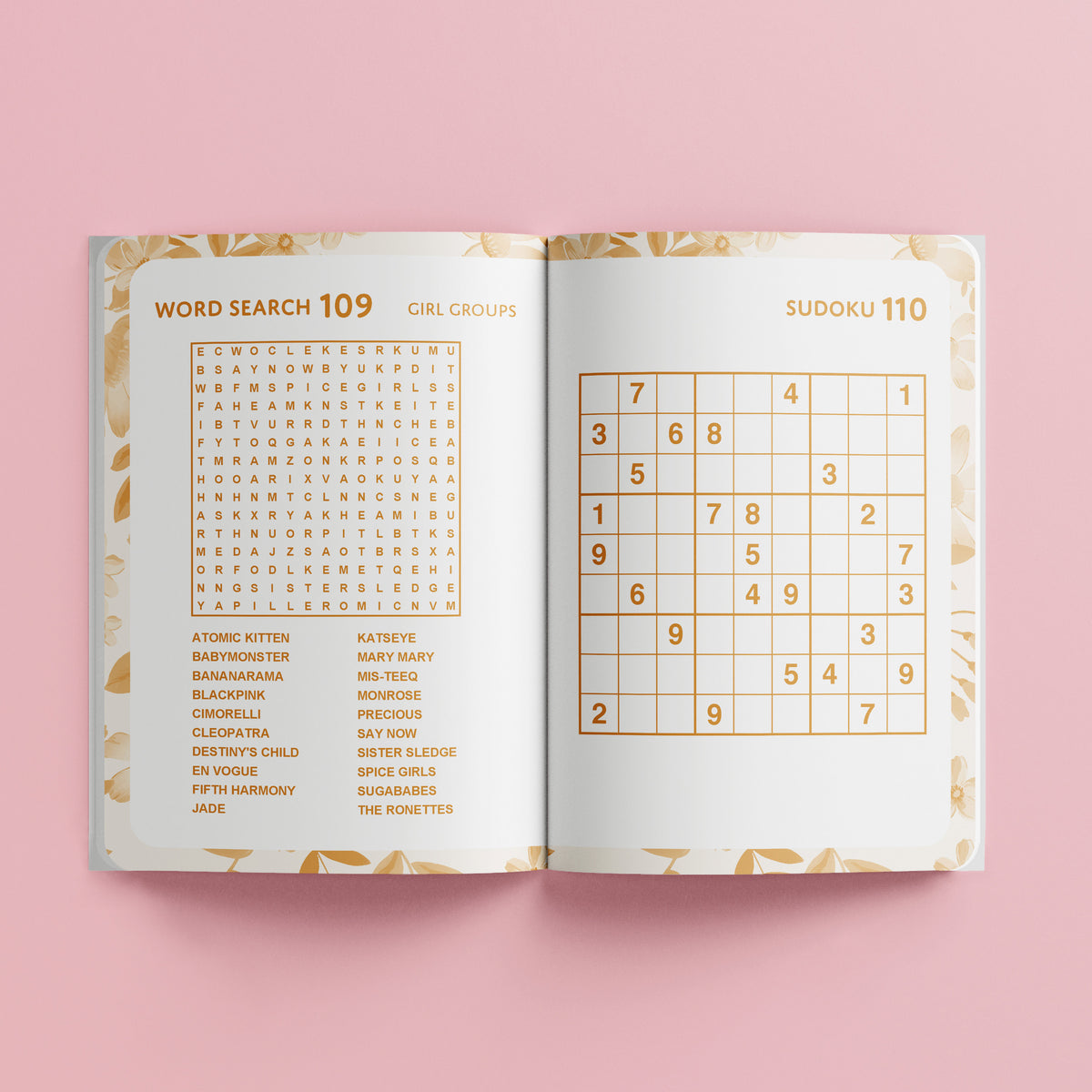 Perfect Puzzles Mixed Puzzles - Floral Design