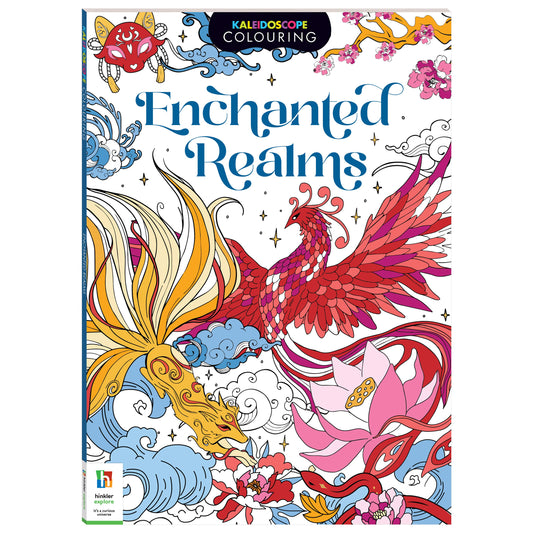 Kaleidoscope Colouring Enchanted Realms Colouring Book
