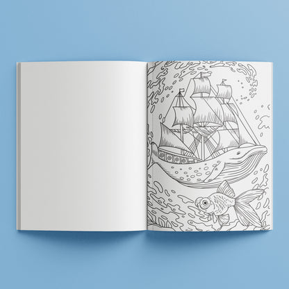 Kaleidoscope Colouring Enchanted Realms – interior colouring page 2