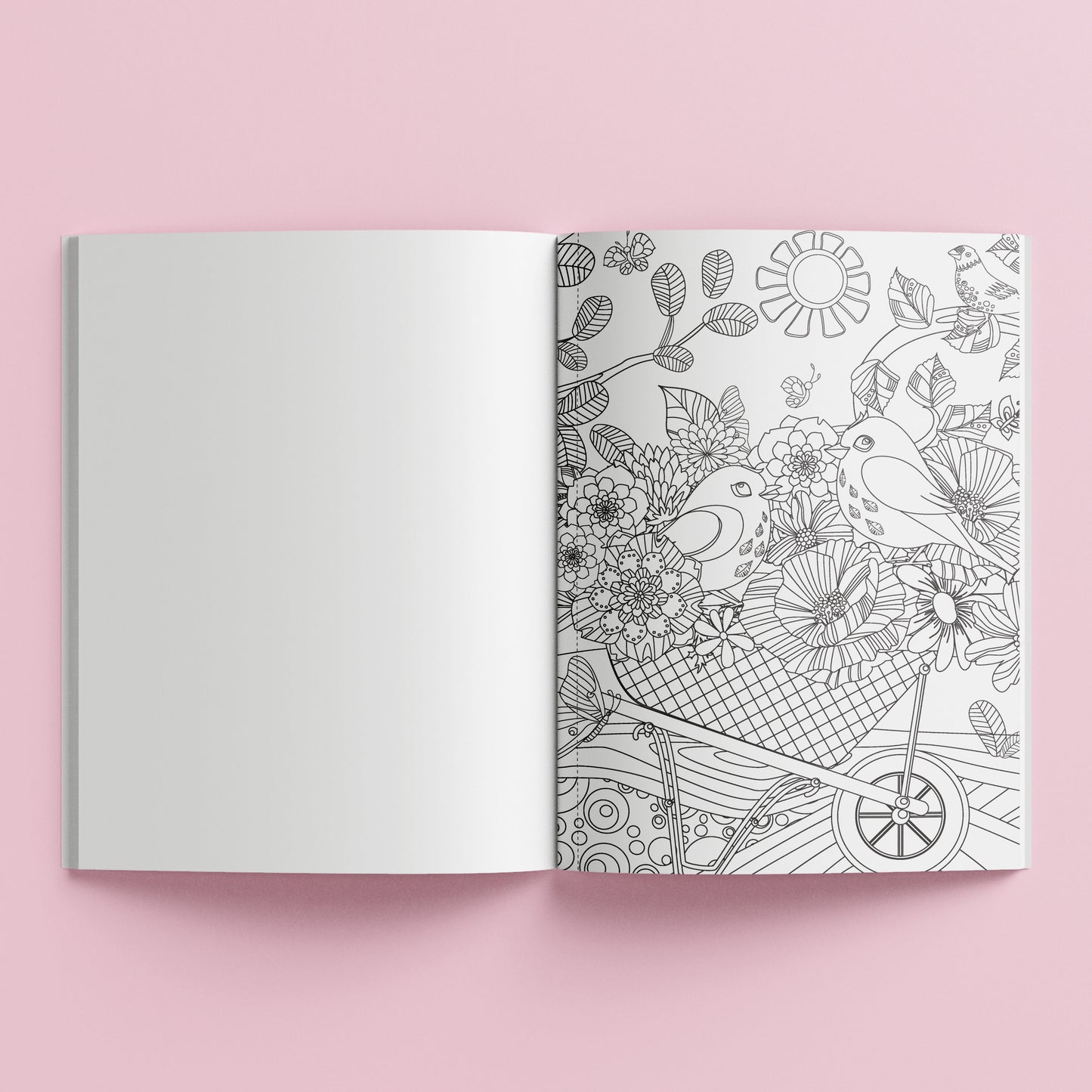 Kaleidoscope Colouring Summer Dreams Colouring Book