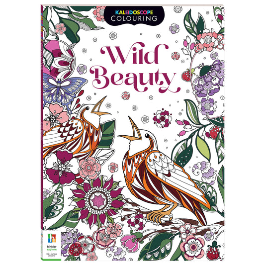 Kaleidoscope Colouring Wild Beauty Colouring Book
