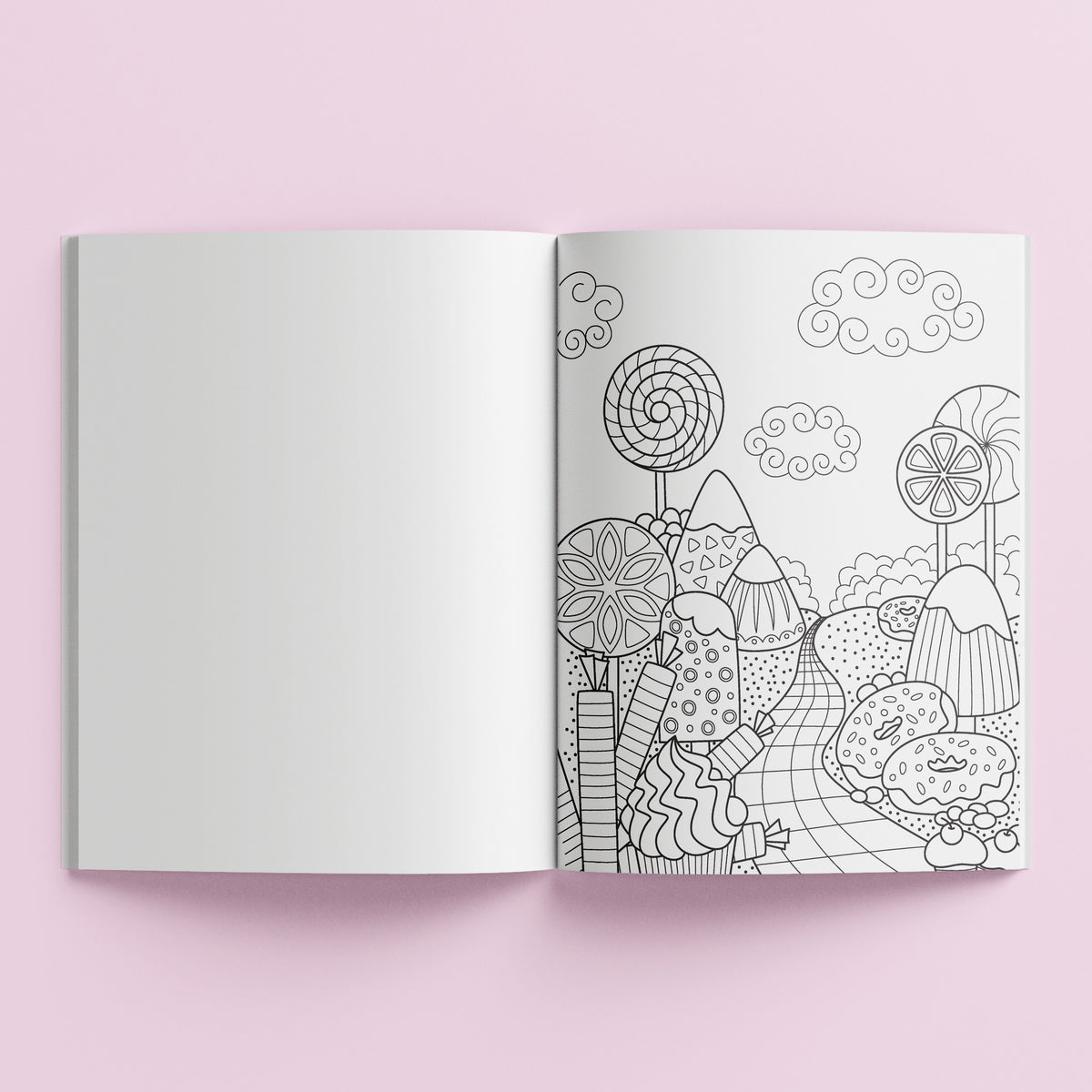 Kaleidoscope Colouring Scented Stickers Totally Sweet