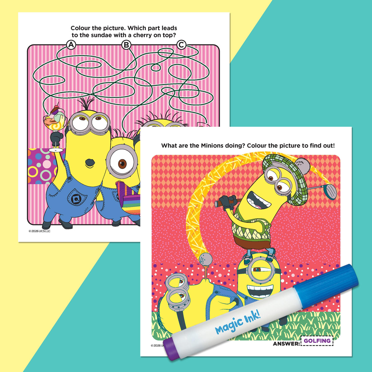 Inkredibles Minions Magic Ink