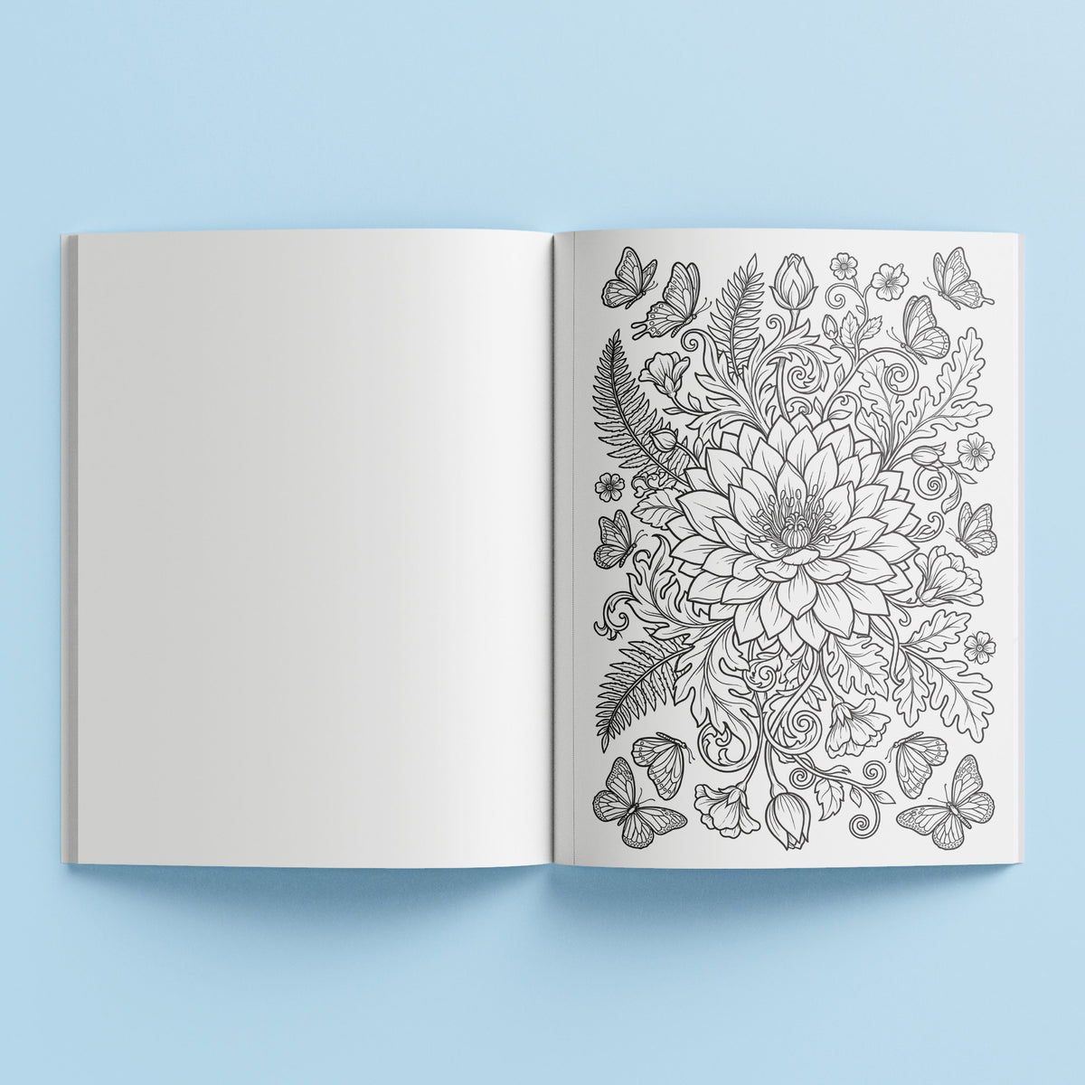 Art Maker Colouring Floral Symphony