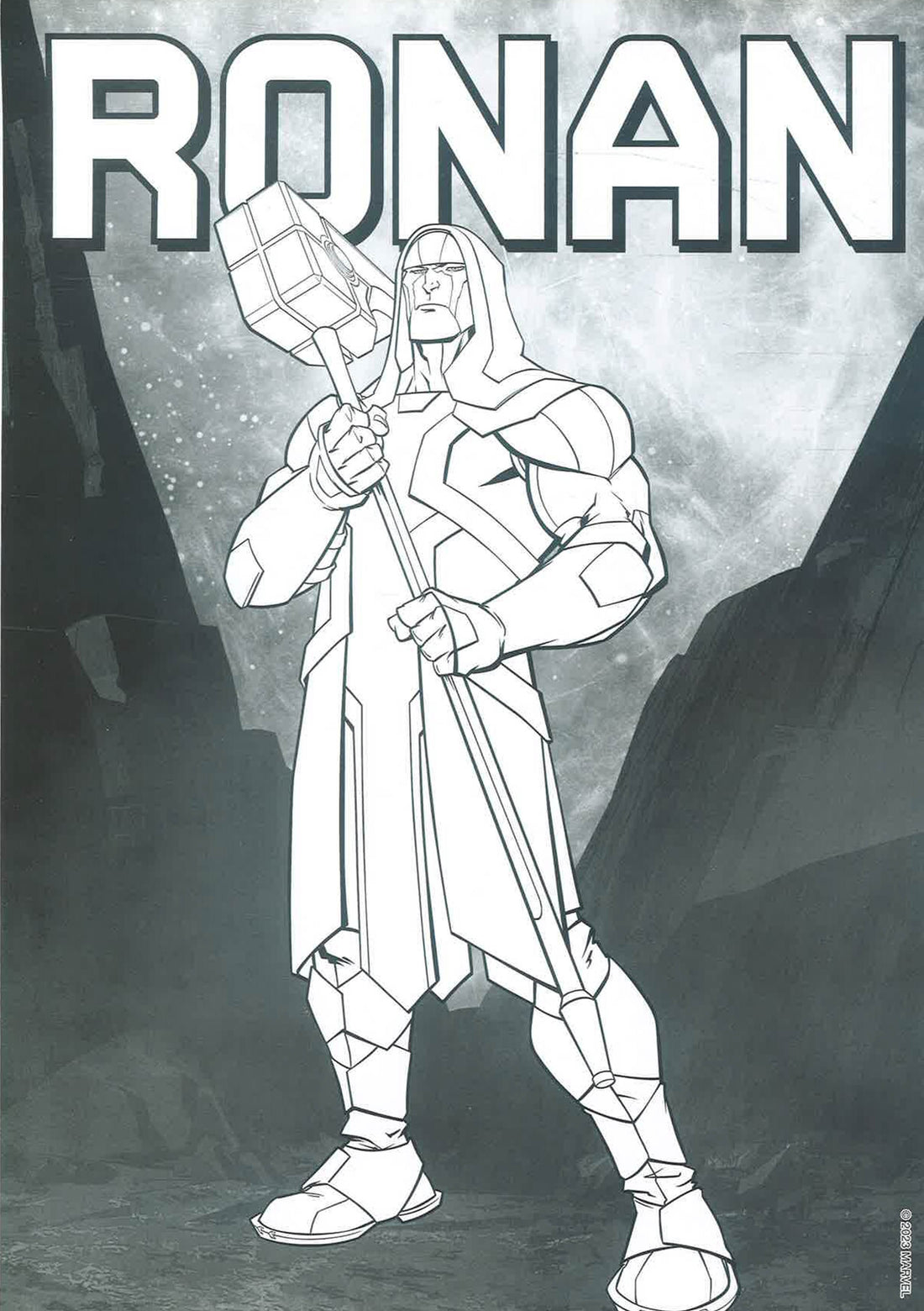 Marvel: Cosmic Colouring Book